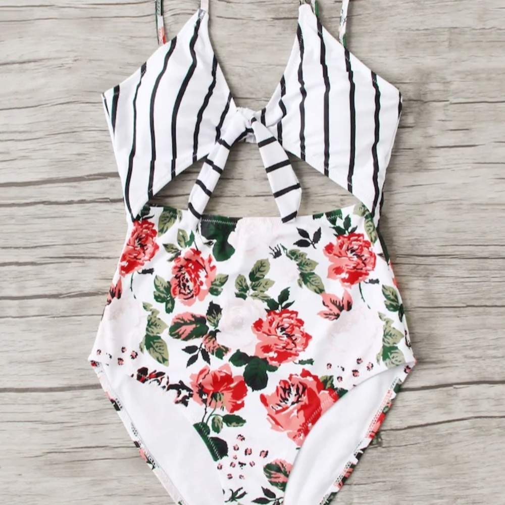 Zaful cutout one piece bathing suit